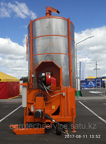 Мобильная зерносушилка Agrex PRT250ME с теплообменником