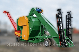 Мобильный зерноочистительный комплекс МЗК-70